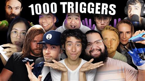 [ASMR] 1,000 TRIGGERS WITH FRIENDS! (The Epic Collab!).